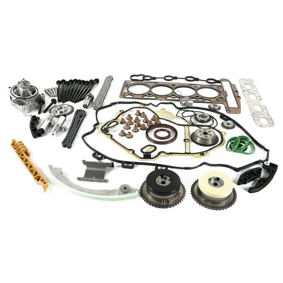 NAVOROGE Timing Chain Kit Head Gasket Bolts Set For 2009-2016 GM Ecotec 2.0L 2.4L