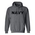 thumbnail image 1 of NAVY Adult Hooded Sweatshirt, 1 of 3