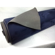 NAVY BLUE - Stretch Luxury Suede With Foam Backing Sold By the Yard (36' Long x 60" Wide)
