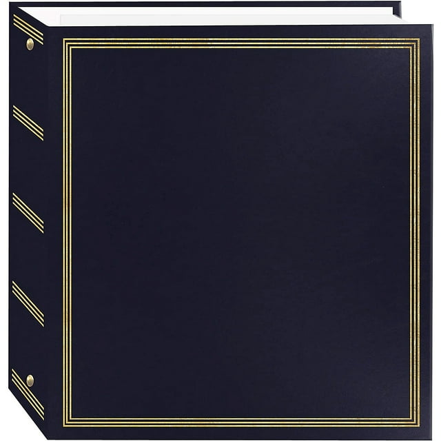 Pioneer NavyBlue TR100 Large 3Ring Photo Album with SelfAdhesive