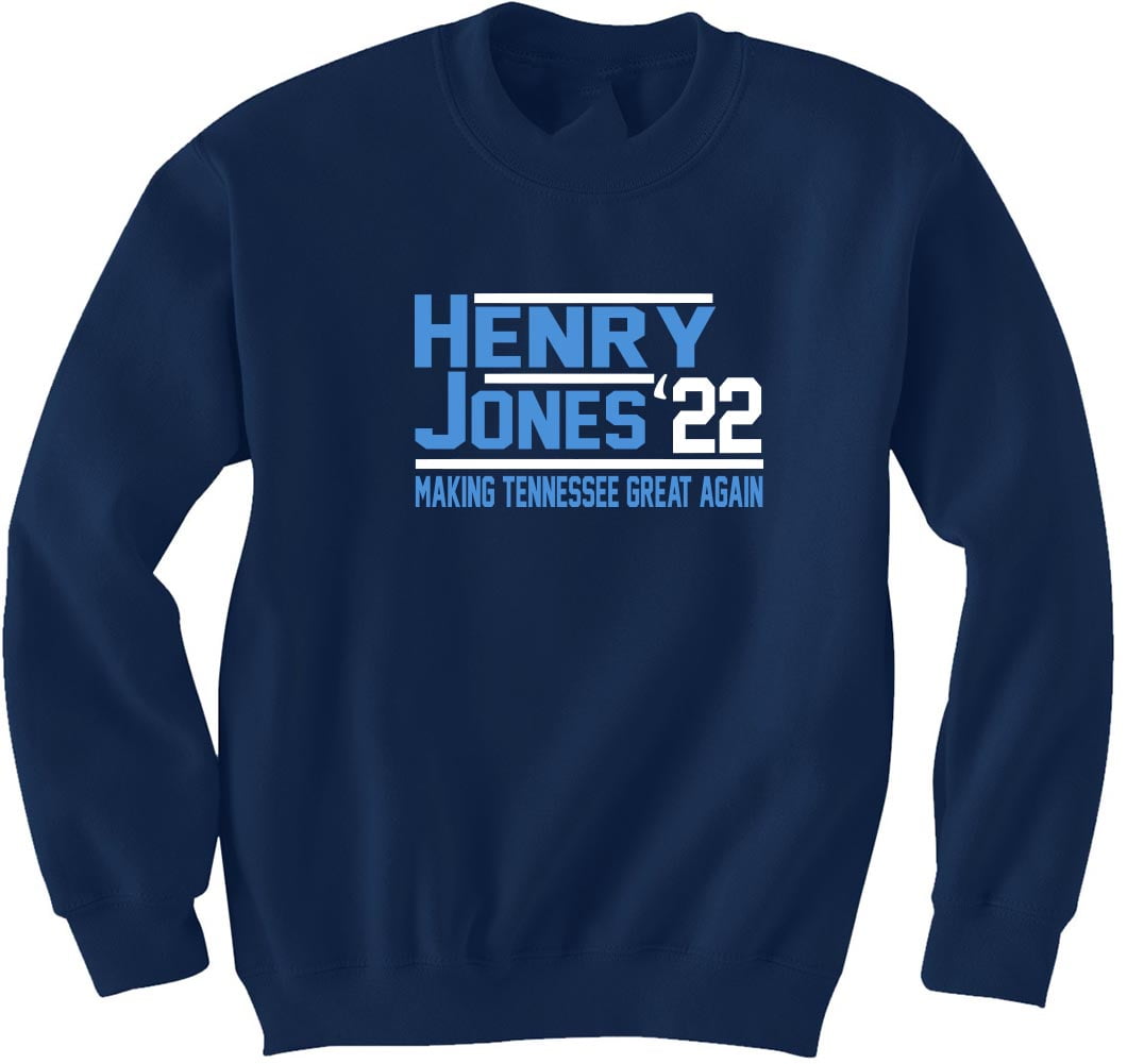NAVY Derrick Henry Julio Jones Titans 2022 Crew Neck Sweatshirt ADULT ...