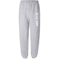 thumbnail image 1 of NAVY Sweat Pants - Military Style Sweat Pants with white print, 1 of 2
