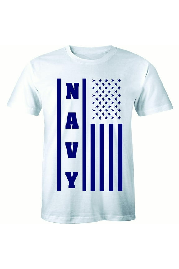 NAVY USA - Military Patriotic Flag 4th Of July Women's T-Shirt
