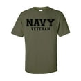 thumbnail image 1 of NAVY Veteran BLACK logo Short Sleeve T-Shirt, 1 of 4