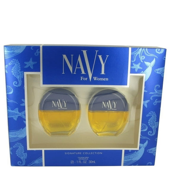 NAVY by Dana Gift Set -- Two 1 oz Cologne Sprays