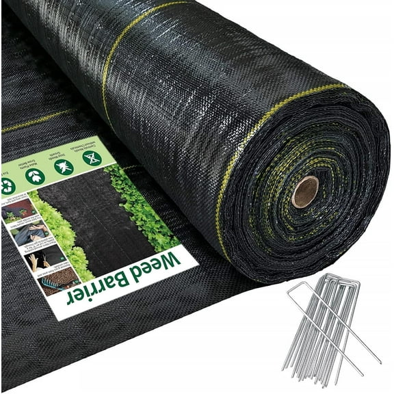 NAWAY 6FT X 300FT Weed Barrier fabric High Permeability Landscape Fabric, Premium Garden Barrier Cloth