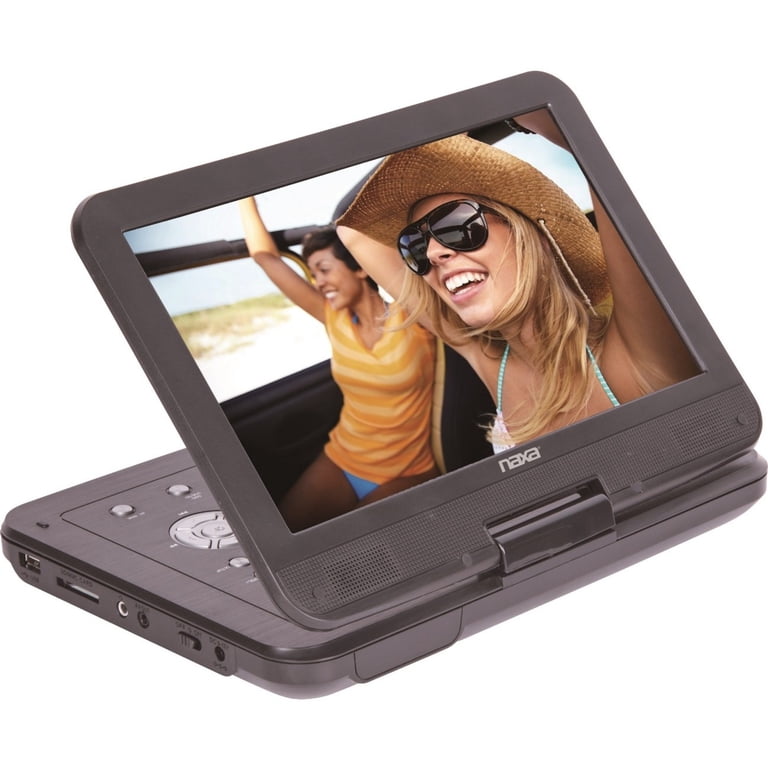 NAXA Electronics Personal DVD Player with Bluetooth, Black (NPD