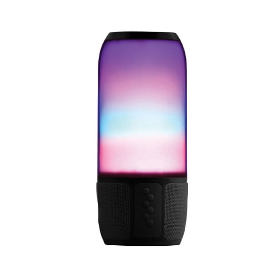 NAXA VIBE Series Bluetooth Speaker and MP3 Player with LED Flashing Lights NAS-3102