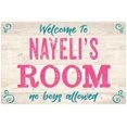 thumbnail image 1 of NAYELI'S Room Kids Bedroom Sign Gift 8x12 Metal Sign 108120089495, 1 of 1