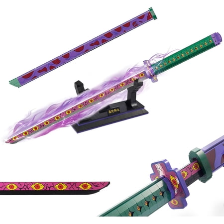 NAYIHOOP Demon Slayer Swords Building Sets Cosplay Anime Kokushibou Katana for Adults Compatible with Lego