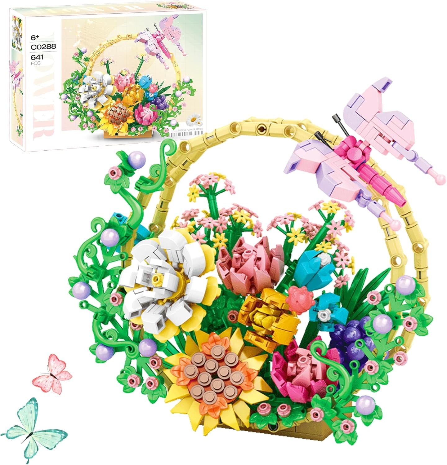 NAYIHOOP-Flower-Basket-Bouquet