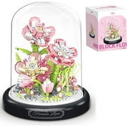 NAYIHOOP Butterfly Flowers Bouquet Building Sets Animals for Adults Girls Not Compatible with Lego