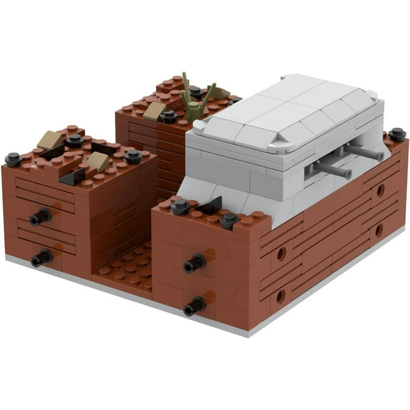 NAYIHOOP Military Base Building Sets Battle Brick Armory Swat Team Bunker Military for Adults Compatible with Lego