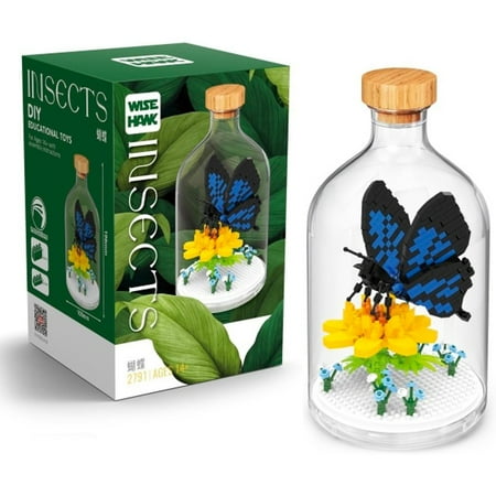 NAYIHOOP Paradise Papilio Insect Bugs Building Sets for Adults Girls Not Compatible with Lego