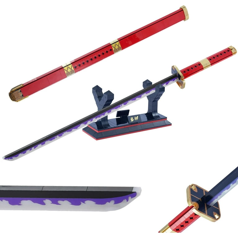 NAYIHOOP Sandai Kitetsu Swords Building Sets One Piece Roronoa