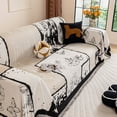 thumbnail image 1 of NAYOROOM Vintage White Sofa Cover, Couch Covers for 3 Cushion Couch Sofa, Sectional Couch Covers for Living Room Sofa Throws Sofa Slipcovers (71"x 118",Large ), 1 of 17