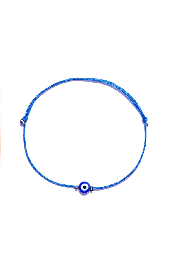 - Handmade Adjustable Evil Eye Jewelry - Royal Blue String Blue Evil Eye Bracelet - Kabbalah Protection - Spiritual Bracelet - Luck Amulet for Women, Men, Girls, Boys, Family & Friends