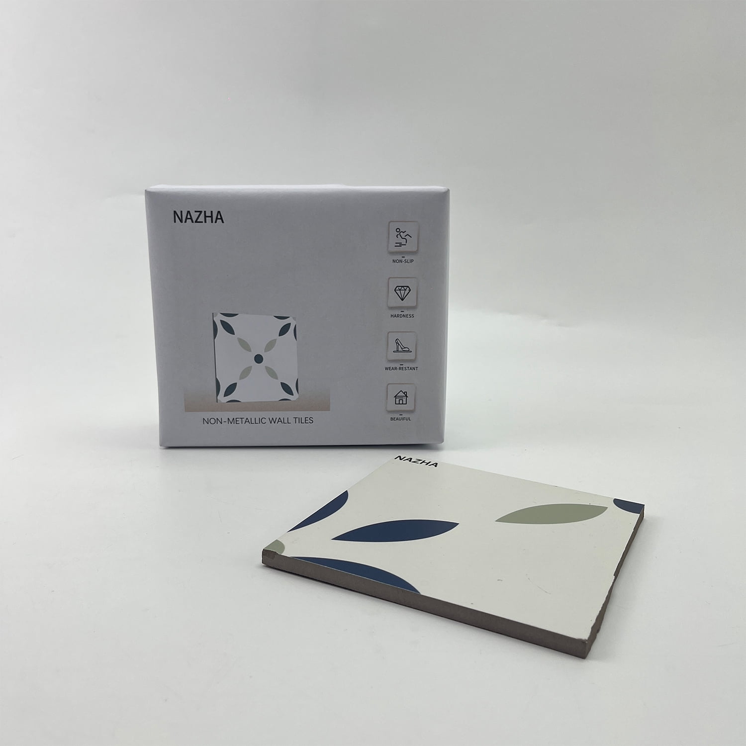 NAZHA   Ceramic floor tiles , Wall Tile for Bathroom, Kitchen , Accent Wall Tile, and Shower Wall Tile