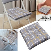 NAZISHW 40cm×40cm Thickened Cotton And Linen Cushion Simple And Breathable Four Seasons Office Student Classroom Chair Cushion Cushion Car Cushion
