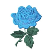 NAZISHW Blossom Flower Applique Clothing Embroidery Patch Sticker Iron Sew Cloth DIY F