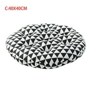 NAZISHW Chair Cushion Round Cotton Upholstery Soft Padded Cushion Pad Office Home Or Car Seat Cushion