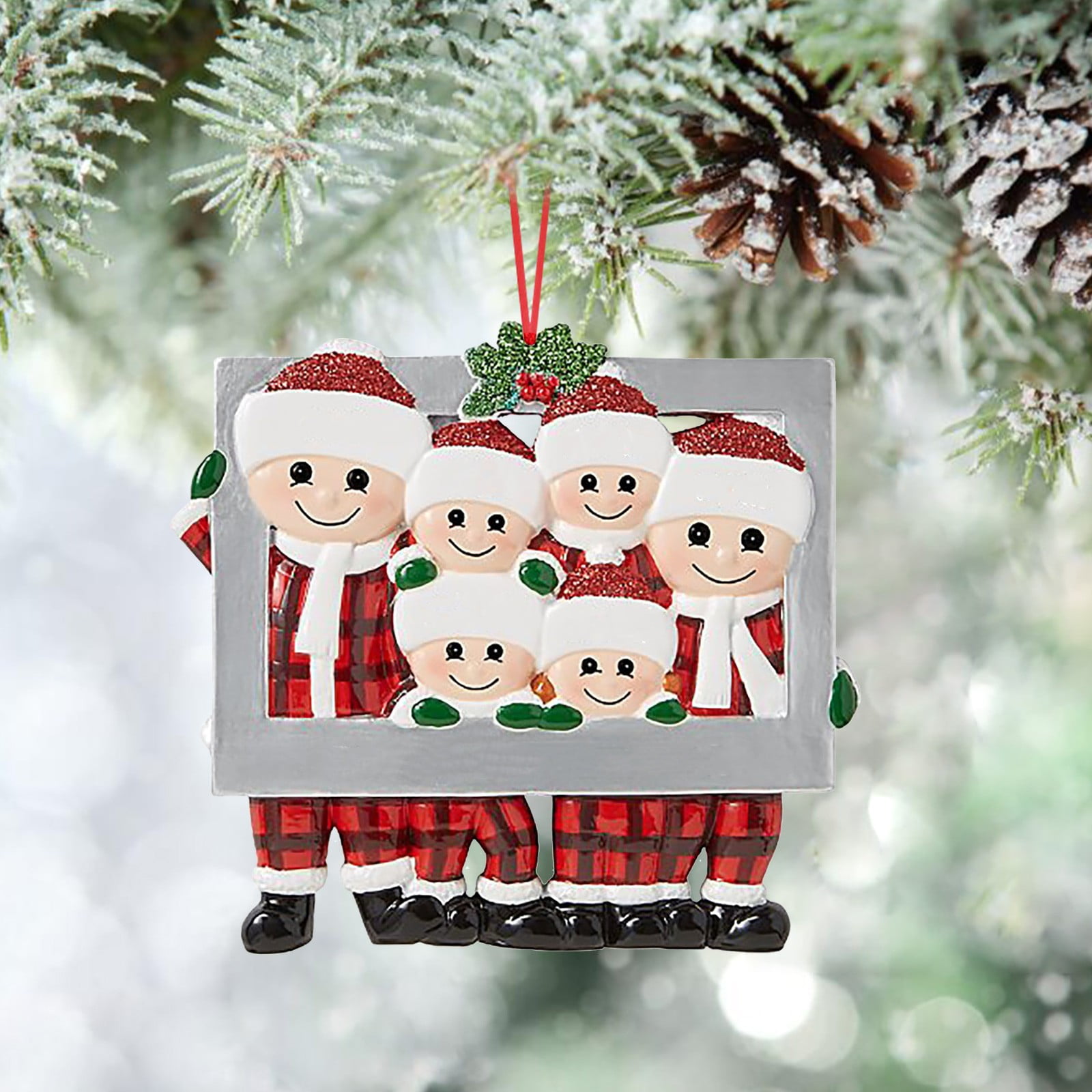 NAZISHW Deals Of The Week Personalized Survived Family Of Ornament 2024