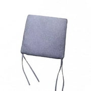 NAZISHW Japanese Washable Solid Color Cotton And Linen Chair Cushion Tatami Mat 40x40cm