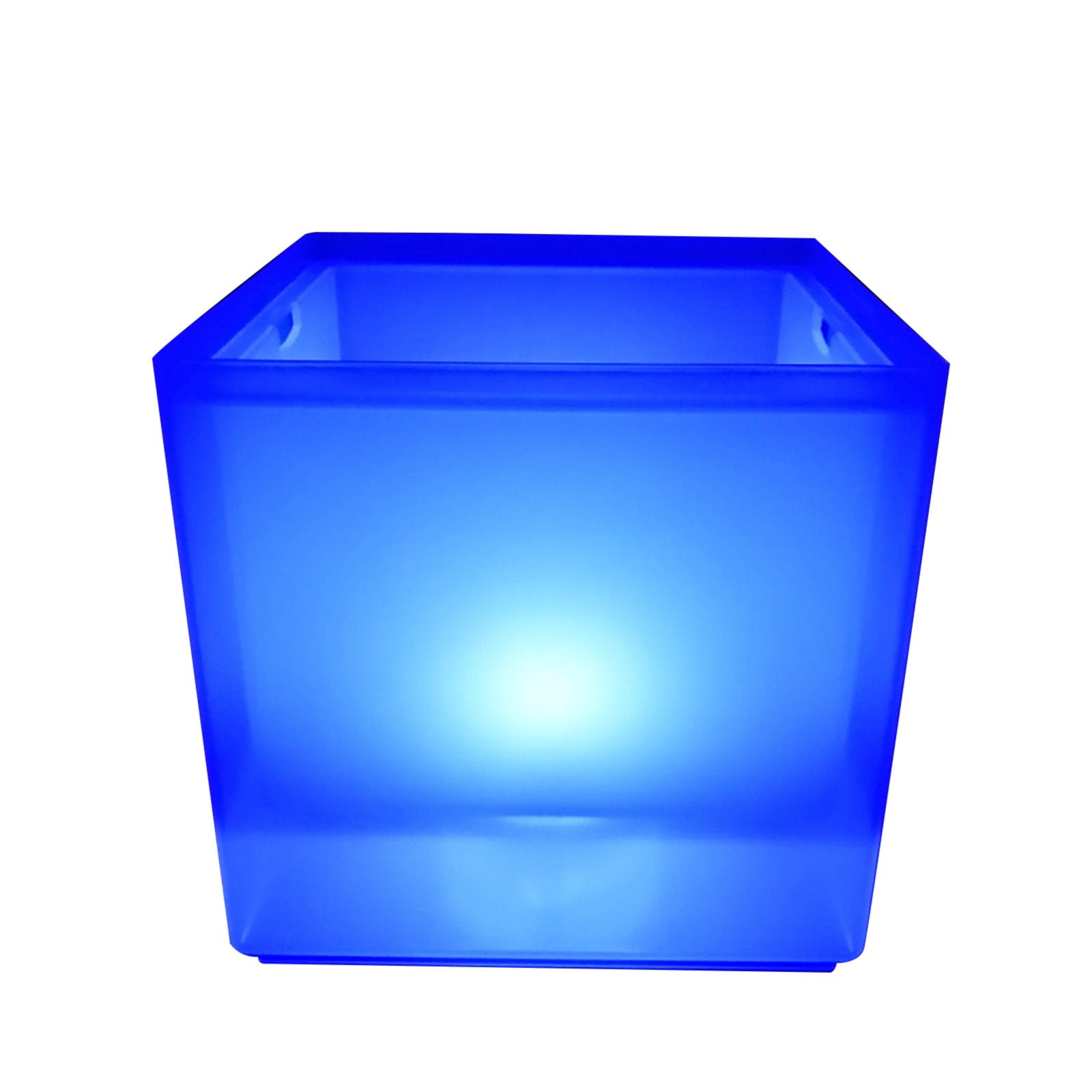 NAZISHW LED Ice Bucket Color Changing LED Light Ice Bucket Transparent