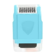 NAZISHW Roller Stamp Identity Privacy ID Confidential Guard Data Preservation Roller Confidentiality Seal 3ML