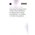 thumbnail image 1 of Improving the Department of the Army's Marketing for Recruitment, Hiring, and Retention of Civilians in Critical Oc, (Paperback), 1 of 1