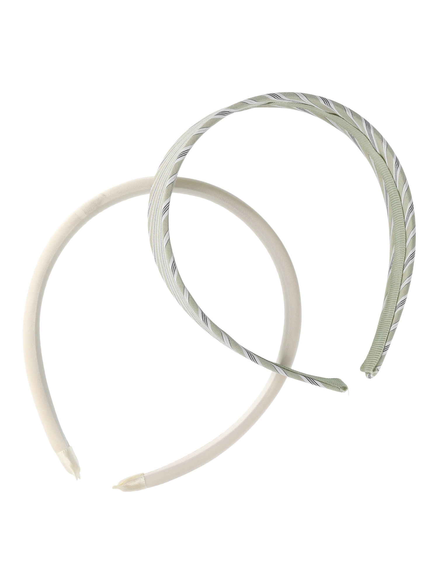 No Boundaries Printed Headband Set, 2-Piece, Ivory, Women's