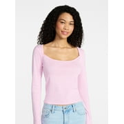 NO BOUNDARIES 90s Square Neck Top, Women’s XXS-XXL