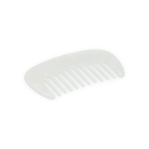 No Boundaries Women's Mini Comb Brush, One Size, White