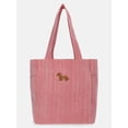 thumbnail image 1 of No Boundaries Women's Americana North/South Tote Bag, Red Engineer Stripe, 1 of 5