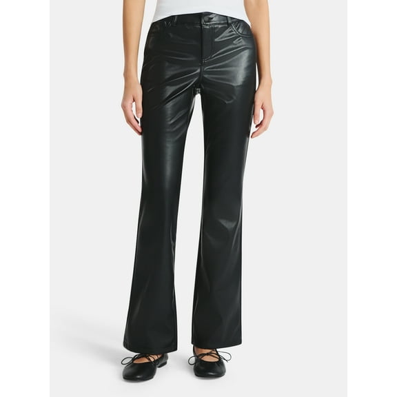 No Boundaries Baby Bootcut Pants, 32'' Inseam, Women's