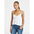thumbnail image 1 of No Boundaries Babydoll Cami Top, Women's XXS-XXL, 1 of 5