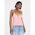 thumbnail image 1 of No Boundaries Babydoll Cami Top, Women's XXS-XXL, 1 of 5
