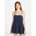 thumbnail image 1 of No Boundaries Sleeveless Tiered Babydoll Sleep Dress, Women's XS-XXL, 1 of 4