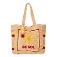 thumbnail image 1 of No Boundaries Women's De Sol Beach Tote Bag, Multi Del Sol, 1 of 6