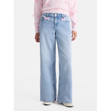 No Boundaries Bow Jeans, 30'' Inseam, Women's