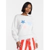 No Boundaries Boxy Americana Sweatshirt with Long 