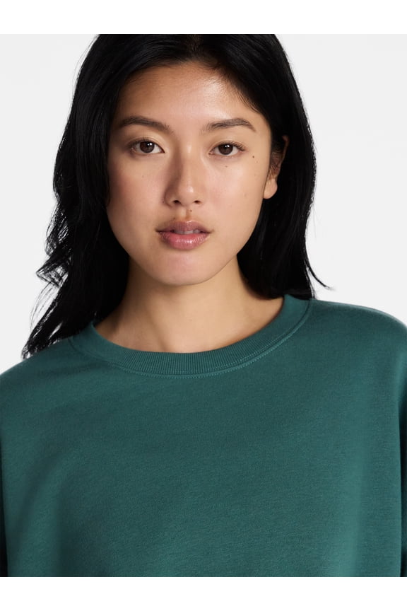 Boxy Fleece Sweatshirt, Midweight, Women's XXS-XXL