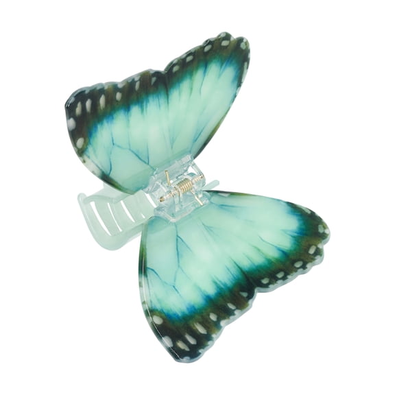 No Boundaries Butterfly Hair Claw Clip, Aqua, Women's