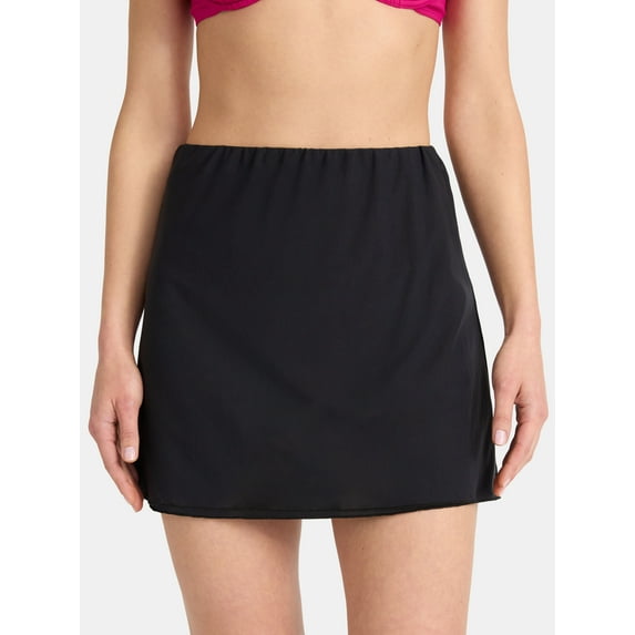 No Boundaries Mesh Coverup Skirt, Women’s