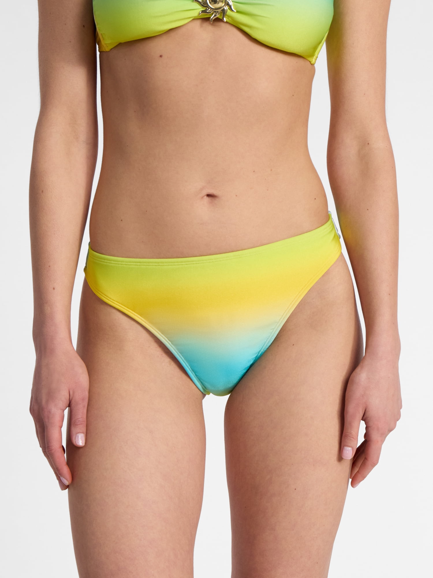 No Boundaries Ombré Bikini Bottoms, Women’s