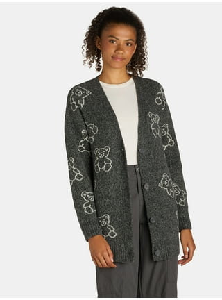 Black cardigan walmart discount