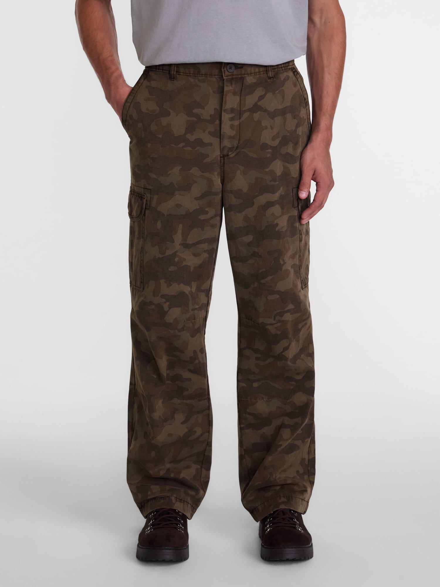 No Boundaries Loose Fit Cargo Pants, Men's XS-4XLT
