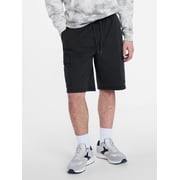 No Boundaries Men's Twill Cargo Shorts, 10 in Inseam, XS-5XL