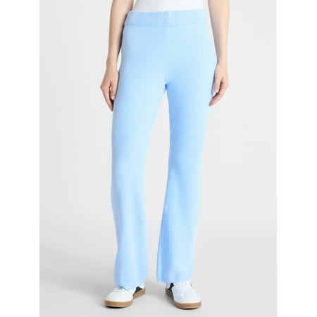 No Boundaries Chenille Flare Pants, 30'' Inseam, Women's