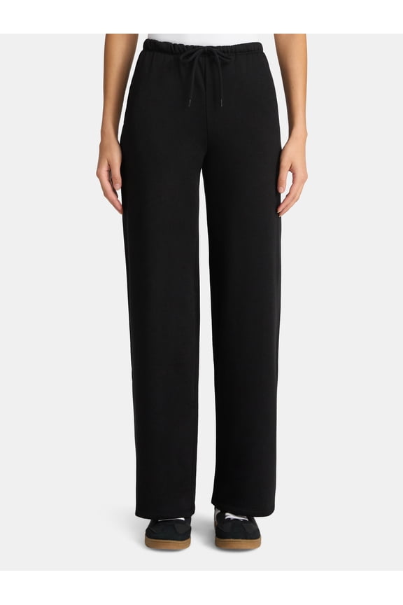 Game Day Wide Leg Fleece Joggers, 30'' Inseam, Women's